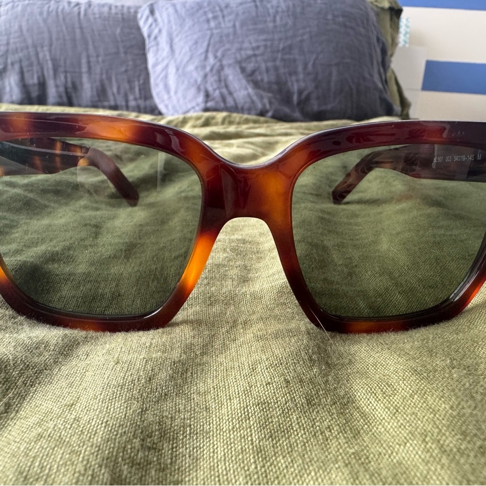 Saint Laurent Tortoise Shell Sunglasses